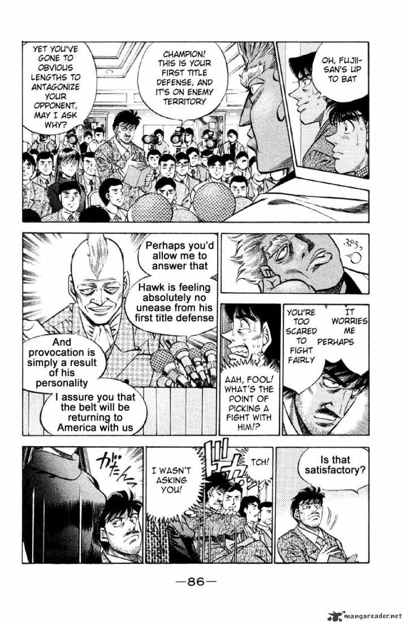 Hajime no Ippo: Fighting Spirit, Chapter 375 image 04